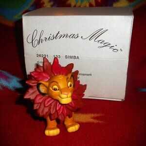 Grolier Collectible Disney Christmas Magic Ornaments -‎ Simba